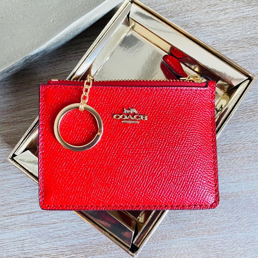 Authentic Coach Mini Skinny Id Case